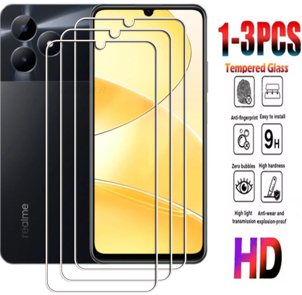 Realme Note 50 - 1-3 adet 9H temperli cam Realme